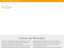 Tablet Screenshot of colinasdelmiravalles.com